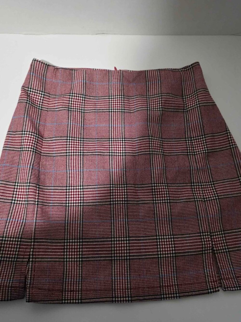 John Galt Red Plaid Mini Skirt Women's Sz M